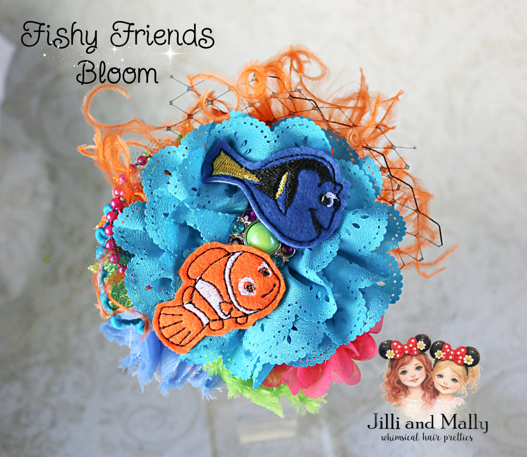 **CUSTOM** Character Inspired Floral Medium Bloom *Made to order with 4-6 week turnaround time*