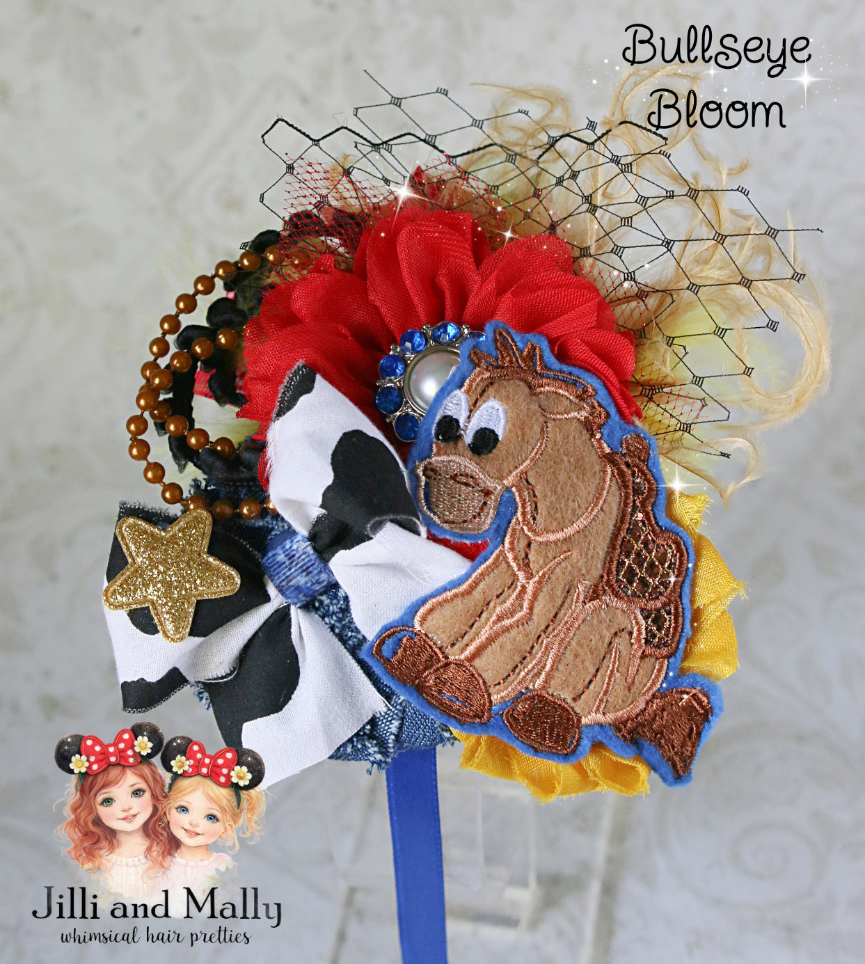 Bullseye Horse Bloom *Pre-Order 4 wk turnaround*