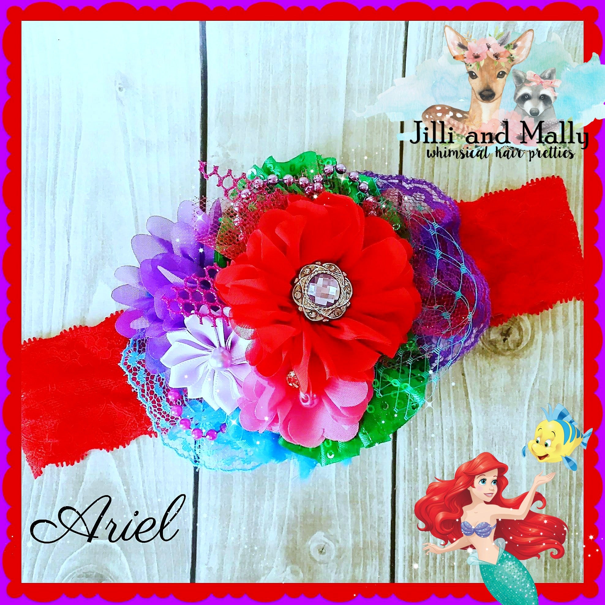 Ariel Little Mermaid Bloom *Pre-Order 4 wk turnaround*
