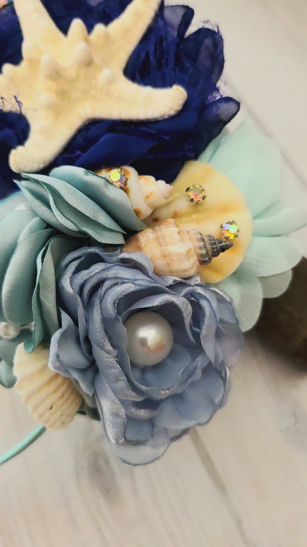 Under the Sea Flip Headband m2m Stella Maris *MTO 6 wk turnaround time*