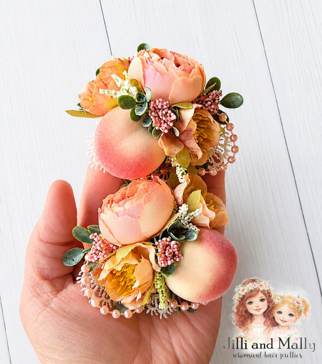 Peach Blossom Mini Blooms ~Single OR Piggies m2m Reina Monroe Originals *Pre-order 4 wk turnaround*