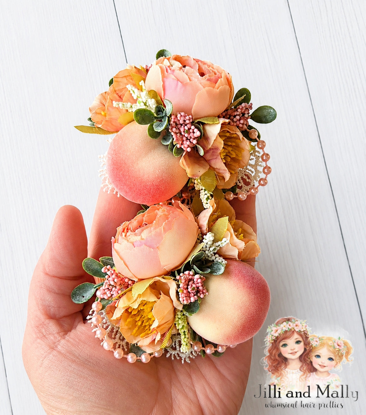 Peach Blossom Mini Blooms ~Single OR Piggies m2m Reina Monroe Originals *Pre-order 4 wk turnaround*