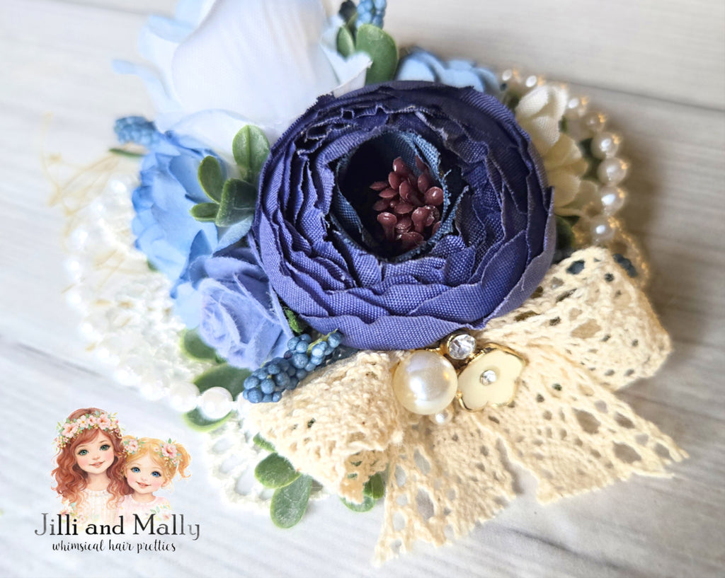 Bluebell Medium Bloom Floral Headband