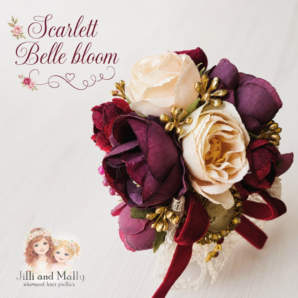 Scarlett Belle Medium Floral Bloom