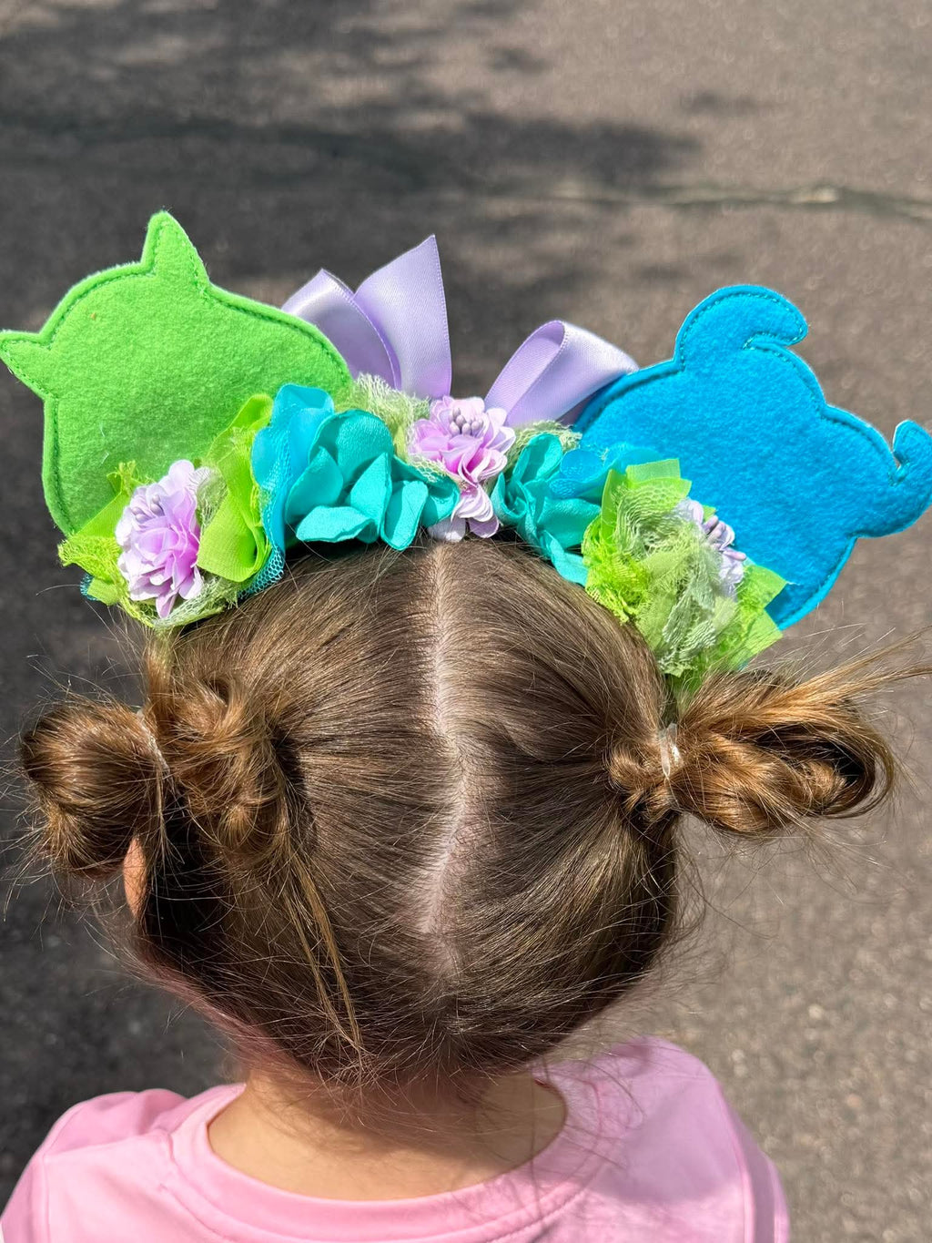 Monster Friends Full Sized Ears on Hard Headband Pre-order 4 wk TAT