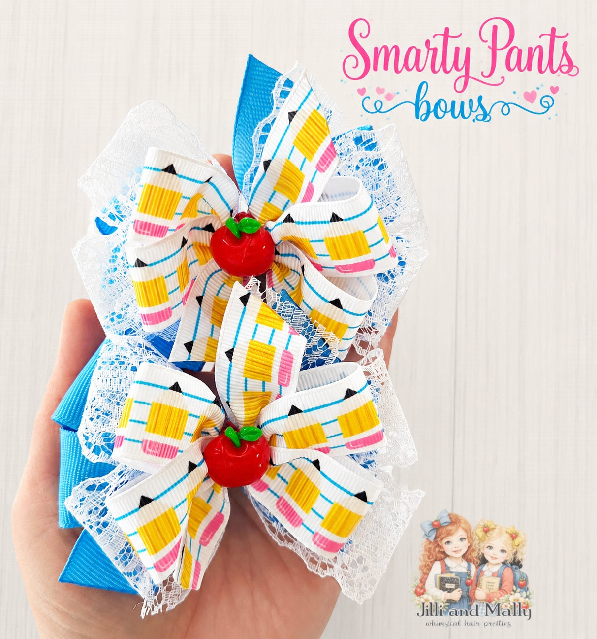 Smarty Pants Single OR Piggy Bows m2m Bitty Bundles of Joy *Pre-order 4 wk turnaround*