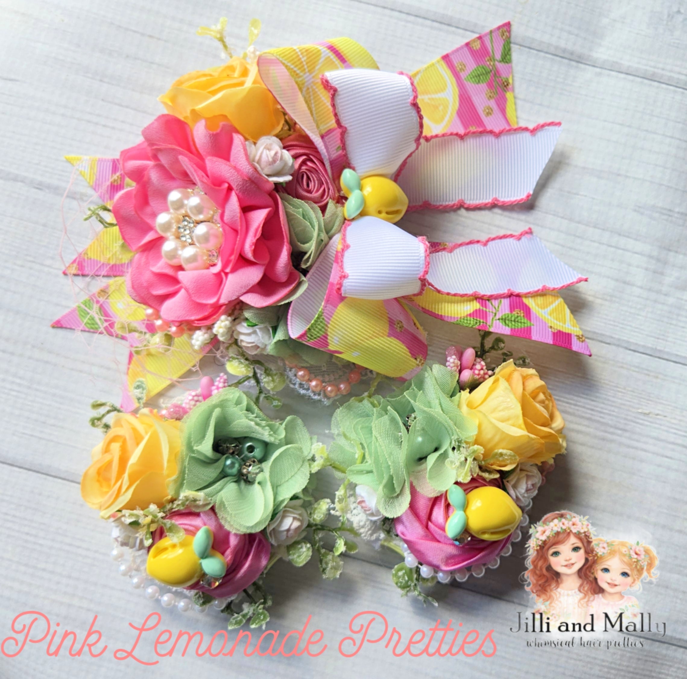 Pink Lemonade Medium Floral Bloom *Pre-Order 4 week turnaround*