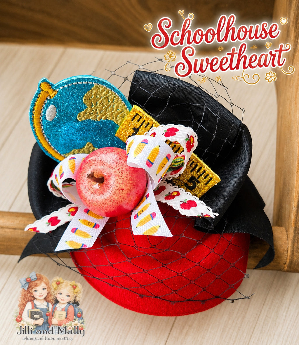 Back to School Floral Fascinator *Pre-order 4 wk turnaround time*