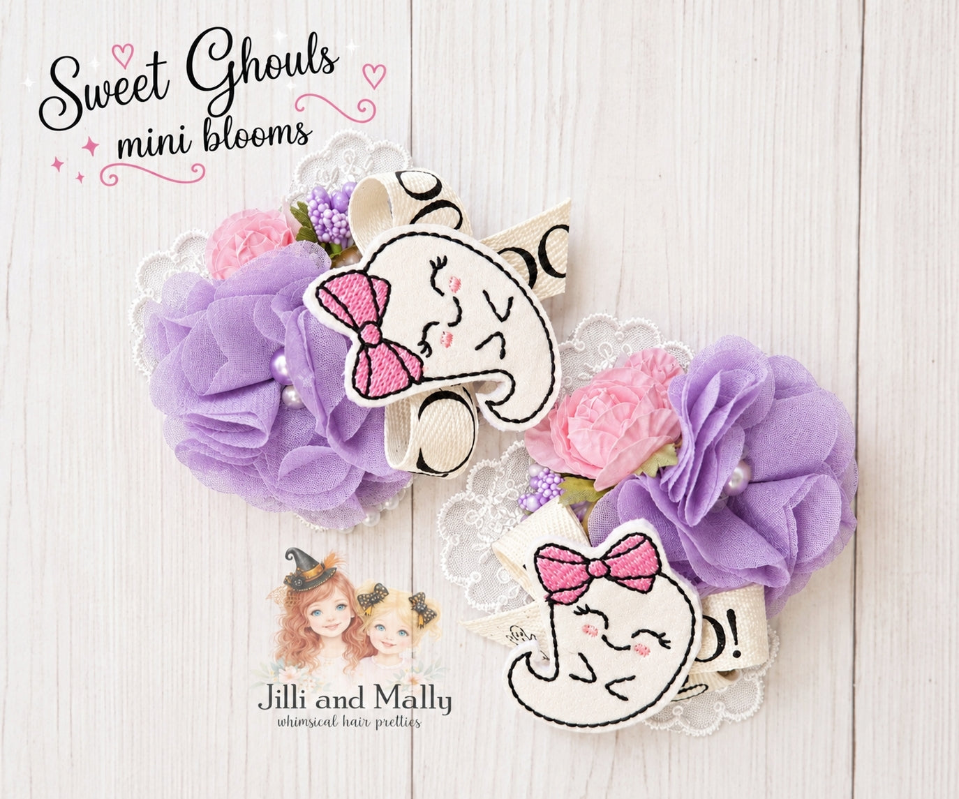 Sweet Ghouls Halloween Mini Blooms~Single OR Piggies m2m Mia Miel *Pre-order 4 wk turnaround*