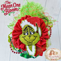 He's a Mean One! Christmas Bloom *Pre-Order 4 wk turnaround*