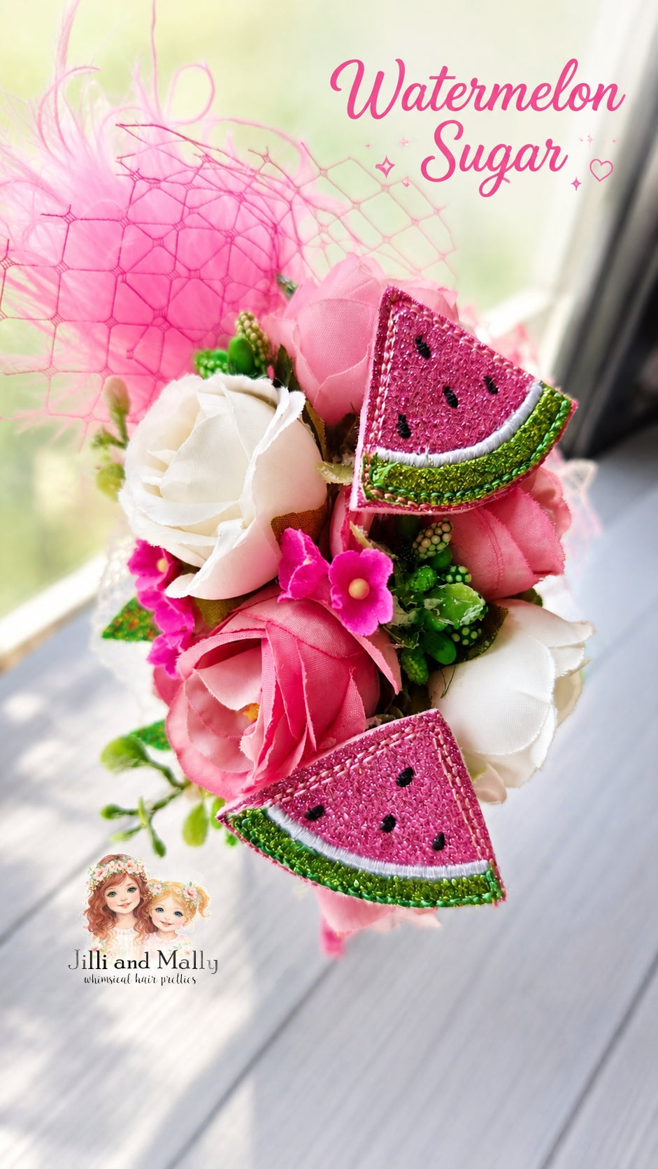 Watermelon Sugar Large Floral Bloom *pre-order 4 wk turnaround*
