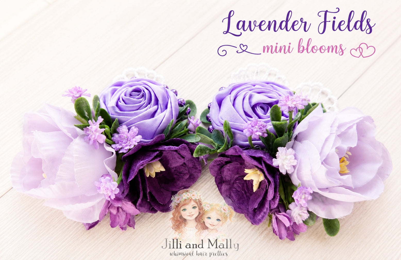Lavender Fields Mini Blooms ~Single OR Piggies m2m Rose Charlotte's Ivy Belle *Pre-order 4 wk turnaround*