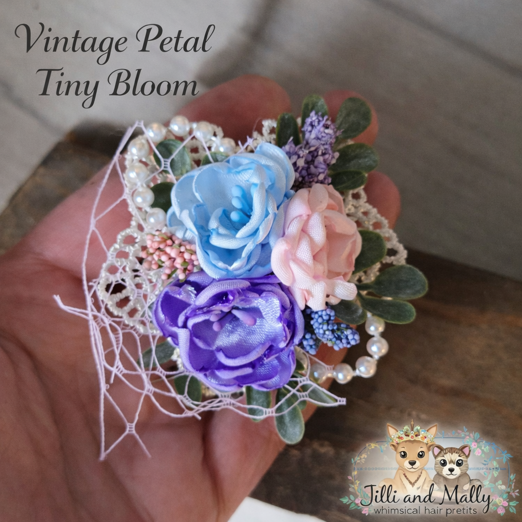 Vintage Petal Tiny Bloom