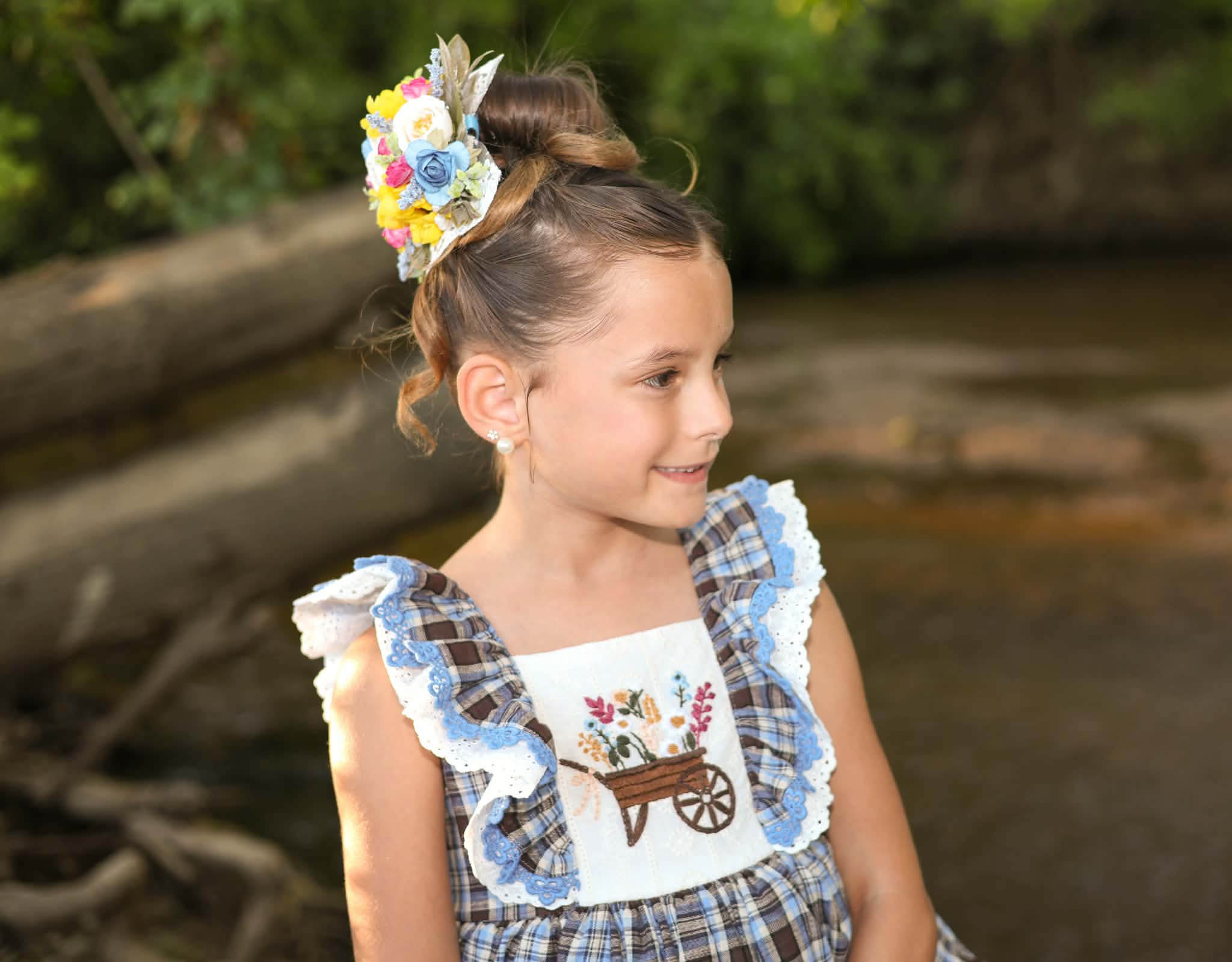 Harvest Daydream Sun Hat and Bloom m2m Lil Bear Clothing *MTO 4 wk turnaround*