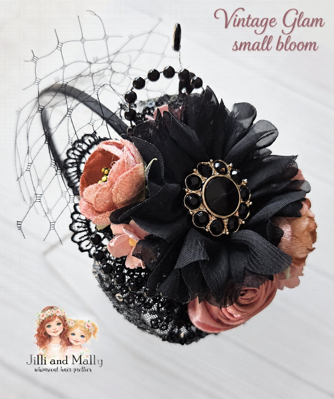 Vintage Glam Small Bloom*made to order 4 wk turnaround*