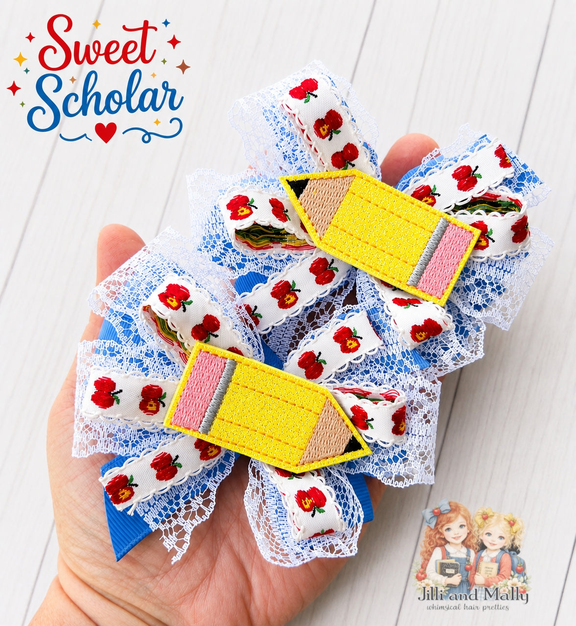 Sweet Scholar Single OR Piggy Bows m2m Two Roosters Clothing *Pre-order 4 wk turnaround*
