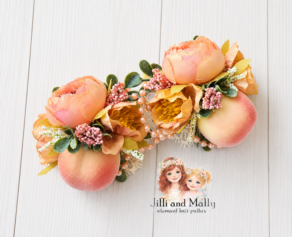 Peach Blossom Mini Blooms ~Single OR Piggies m2m Reina Monroe Originals *Pre-order 4 wk turnaround*