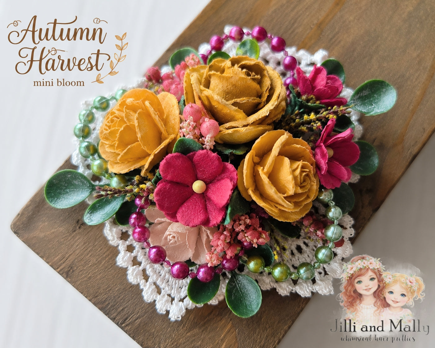 Autumn Harvest Mini Blooms ~Single OR Piggies m2m BBOJ and RMO *MTO 4 wk turnaround*