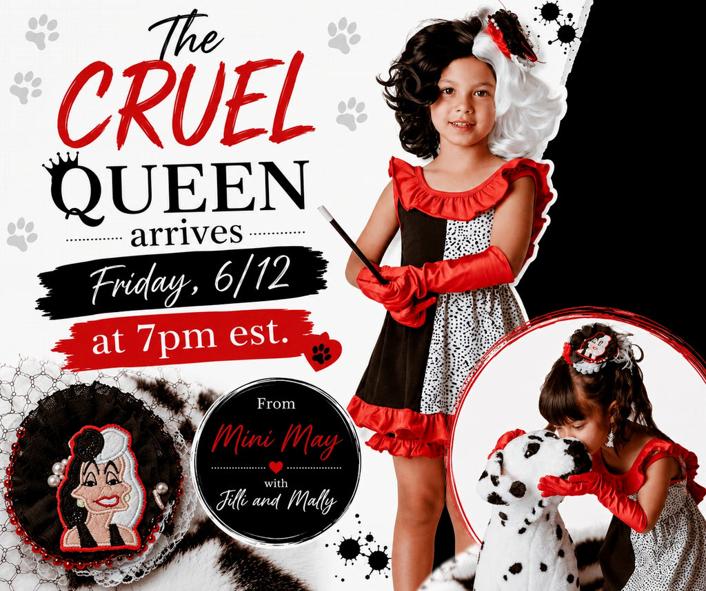 Cruel Queen Bloom m2m Mini May Clothing *Pre-Order 4 wk turnaround*