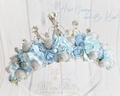Regal Cindy Floral Crown m2m Stella Maris *Pre-Order-4 wk turnaround*
