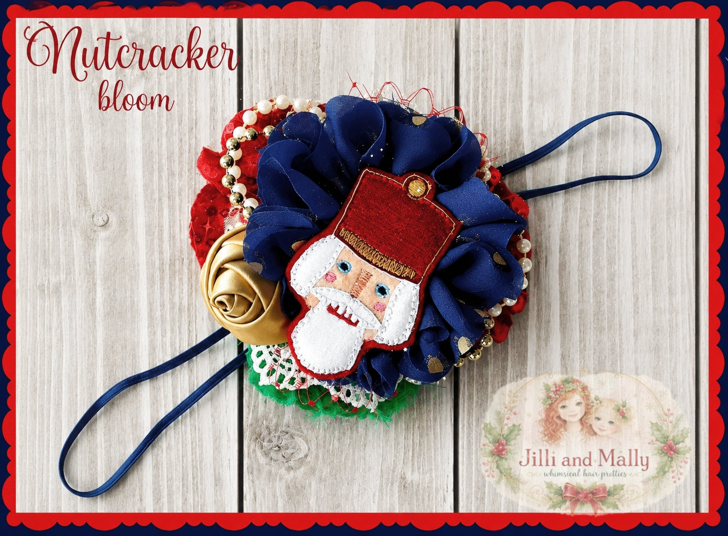 Nutcracker Christmas Bloom *Pre-Order 4 wk turnaround*