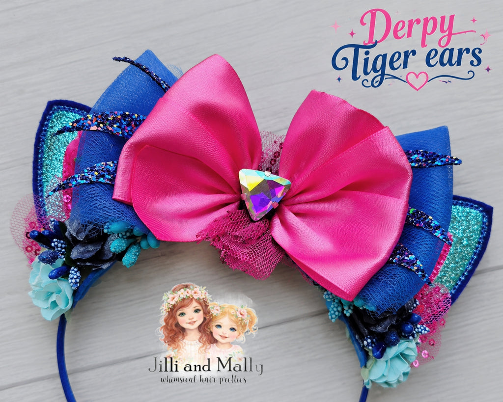 Derpy Tiger ears *Pre-Order TAT 4 weeks*