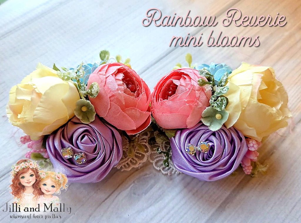 Rainbow Reverie Mini Blooms~Single OR Piggies m2m Three By the Sea *Pre-order with 4 week turnaround time*
