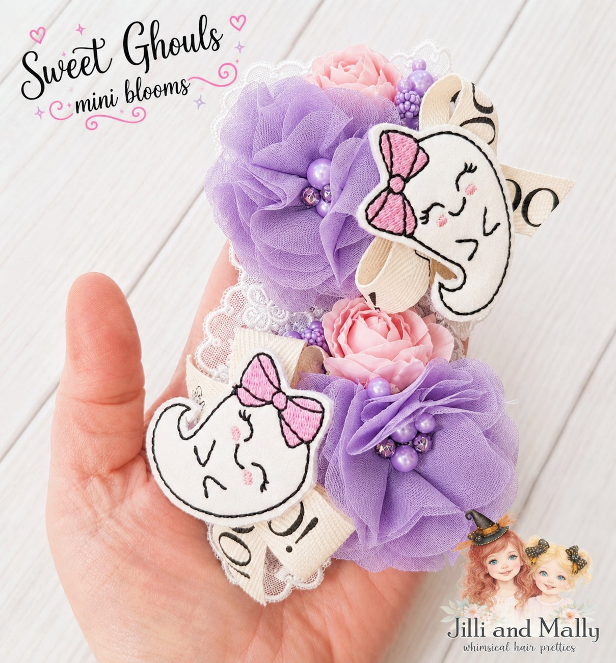Sweet Ghouls Halloween Mini Blooms~Single OR Piggies m2m Mia Miel *Pre-order 4 wk turnaround*