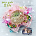 Grogu Baby Yoda Pastel OTT Big Hair Bow