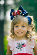 Miss America the Beautiful Floral Boujiee Bow *Pre-Order TAT 4 weeks*