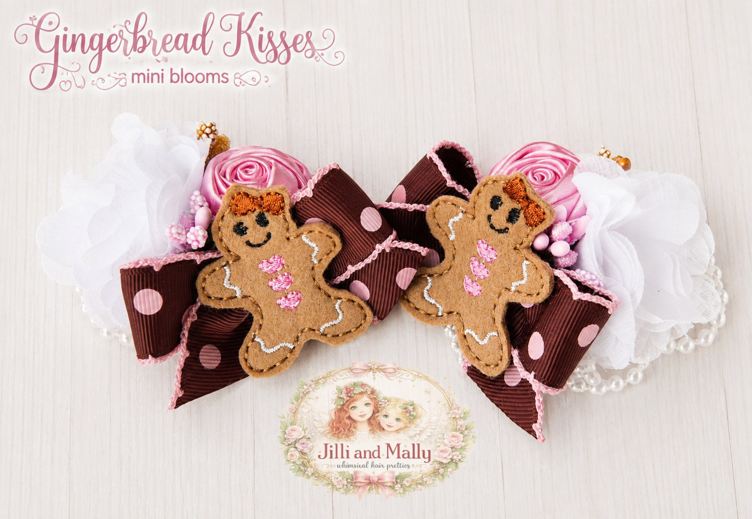 Gingerbread Kisses Mini Blooms m2m AIB ~Single OR Piggies *Pre-order 4 wk turnaround*