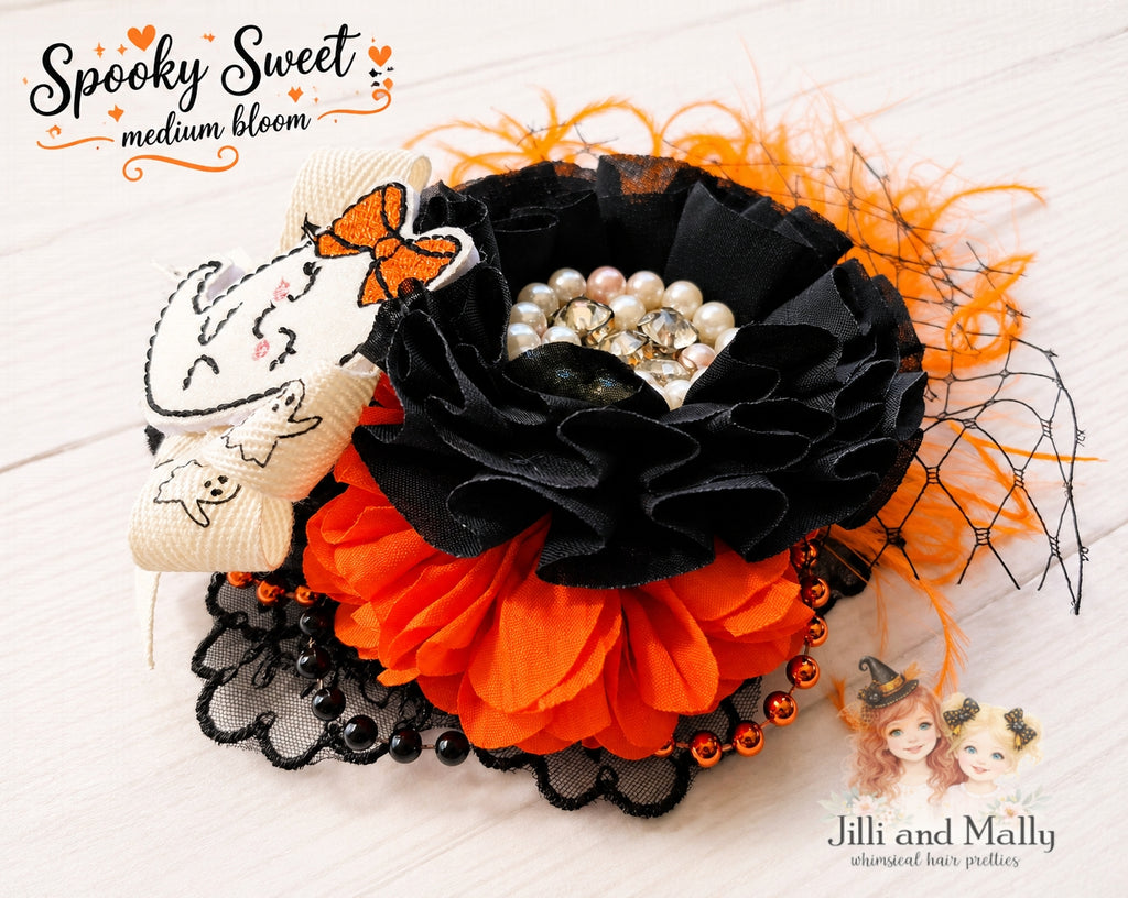 Spooky Sweet Halloween Medium Floral Bloom *pre-order 4 wk turnaround*