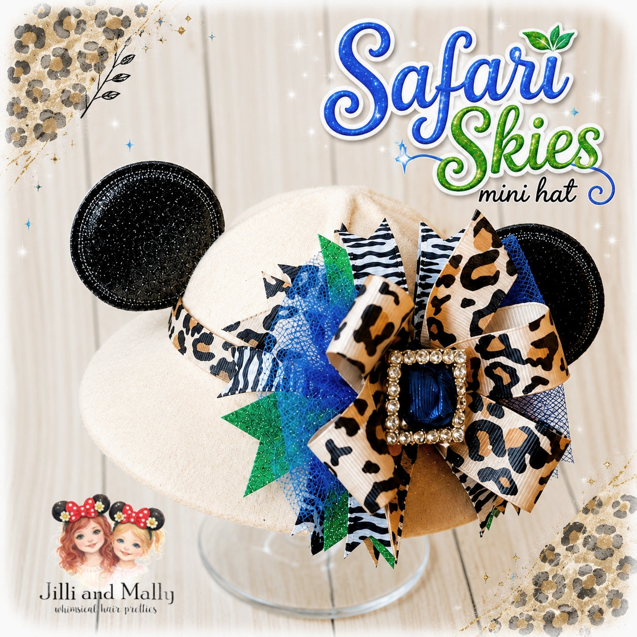 Mini Safari Hats *Pre-order with 4 week turnaround time*