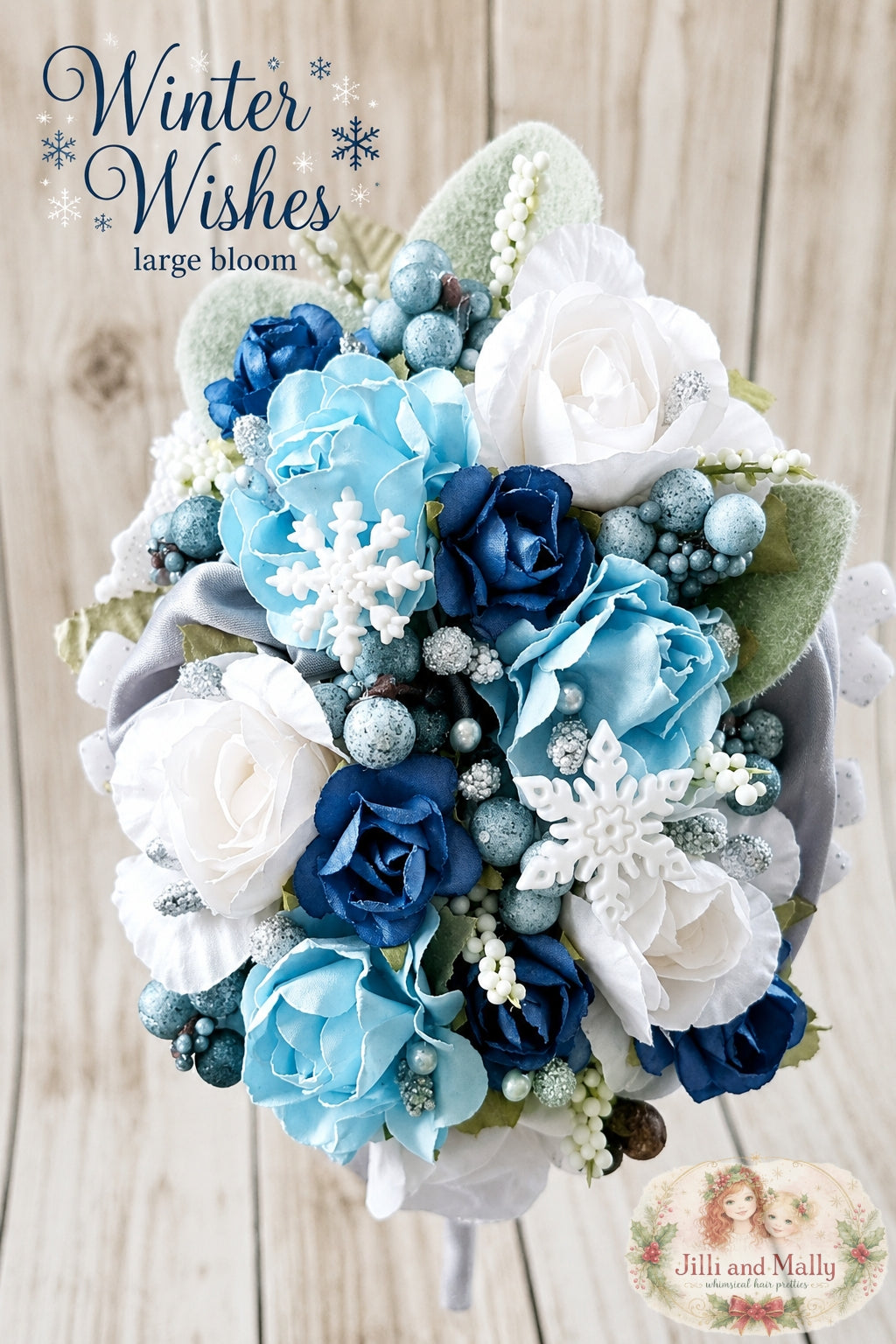 Winter Wishes Large Bloom *made to order 4 wk turnaround*