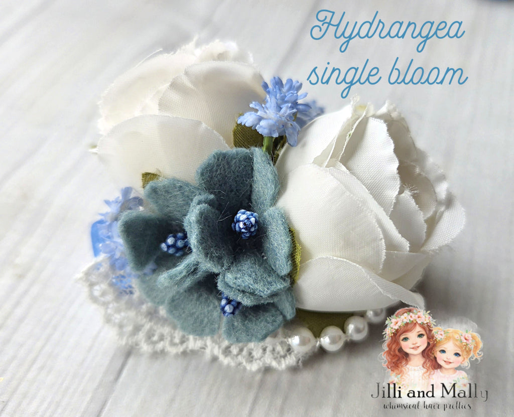 Hydrangea Mini Blooms~Single OR Piggies m2m Two Roosters Clothing Co *Pre-order with 4wk turnaround time*