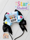 Star Student Boujiee Bow m2m Two Roosters *Pre-Order TAT 4 weeks*