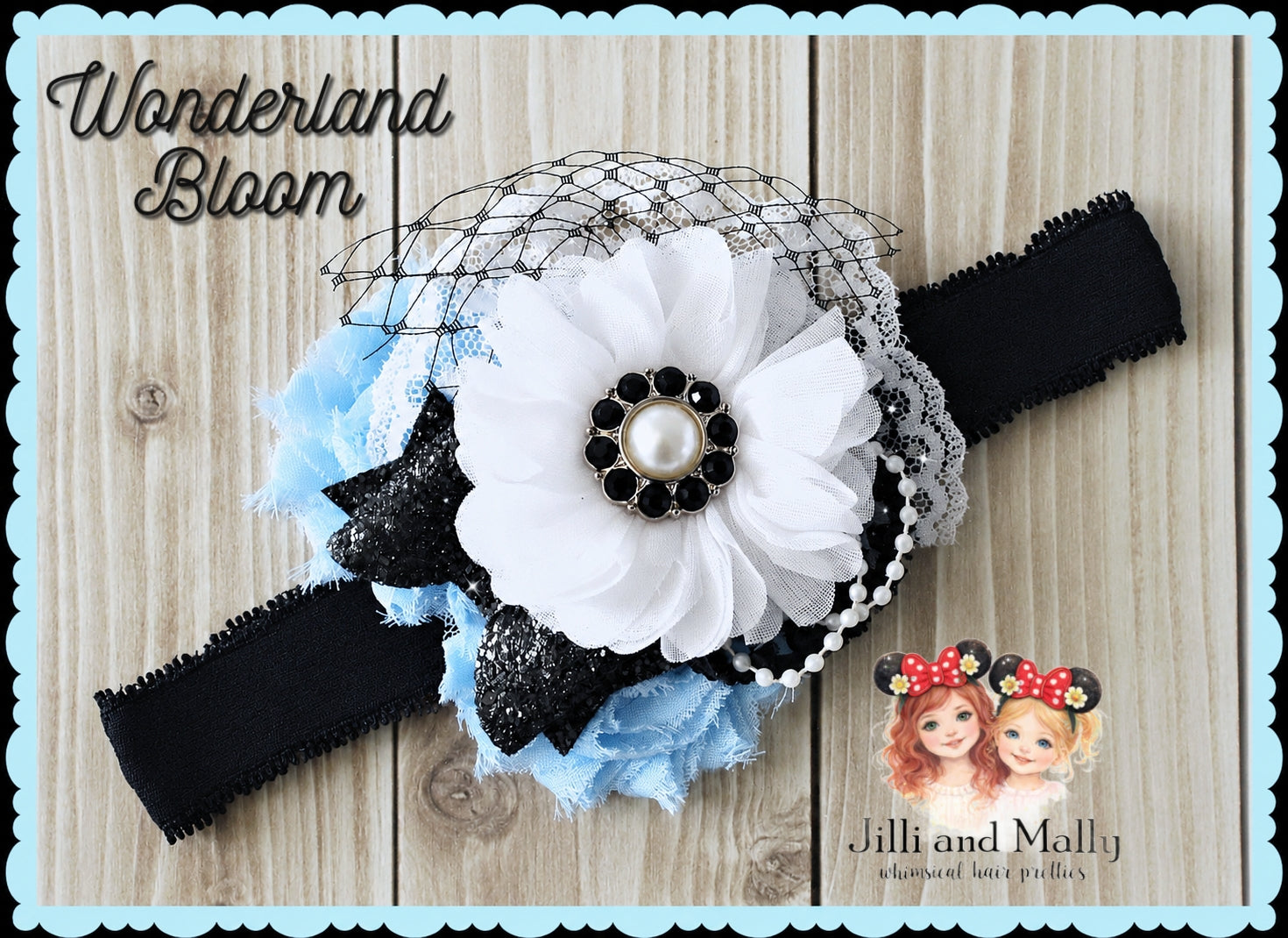 Alice's Wonderland Small Floral Bloom *pre-order 4 wk turnaround*
