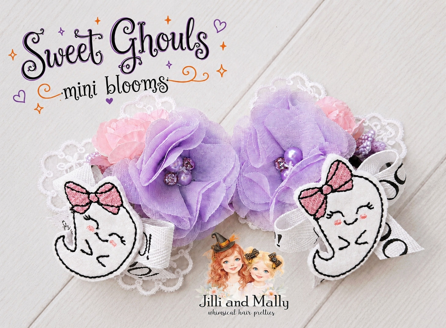Sweet Ghouls Halloween Mini Blooms~Single OR Piggies m2m Mia Miel *Pre-order 4 wk turnaround*