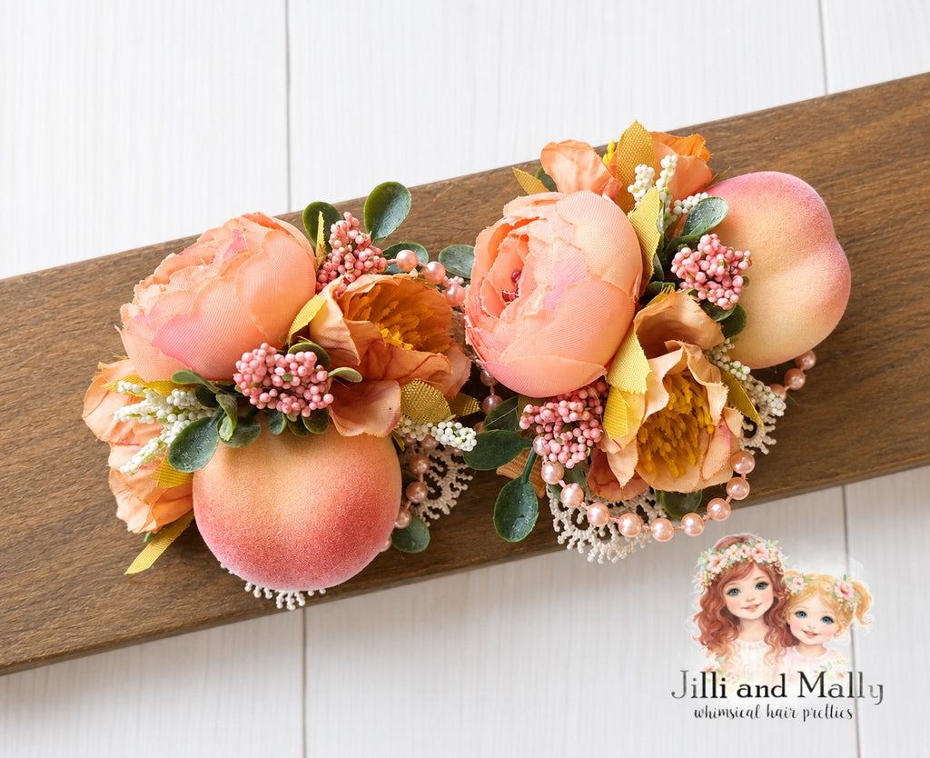 Peach Blossom Mini Blooms ~Single OR Piggies m2m Reina Monroe Originals *Pre-order 4 wk turnaround*