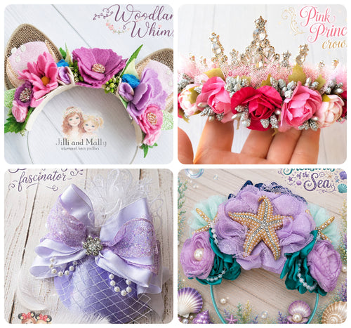 **CUSTOM** Fascinator, Mini Hat, Crown, Halo OR Ears *Made to order with 4-6 week turnaround time*