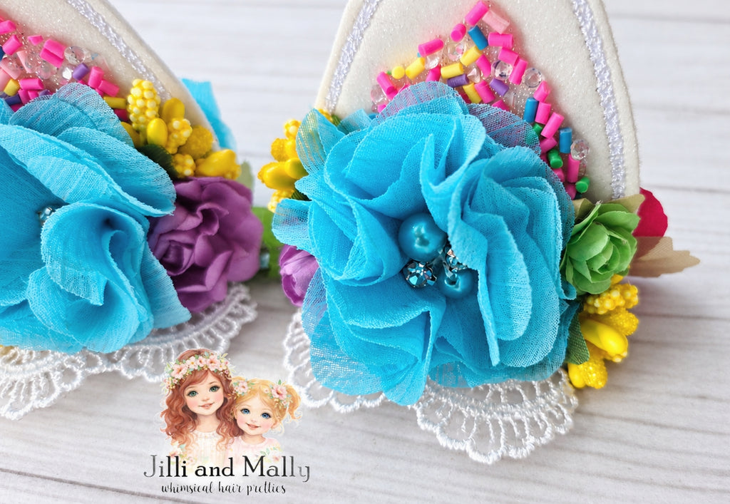 Cakey Kitty Ears *Made to Order TAT 4 weeks*