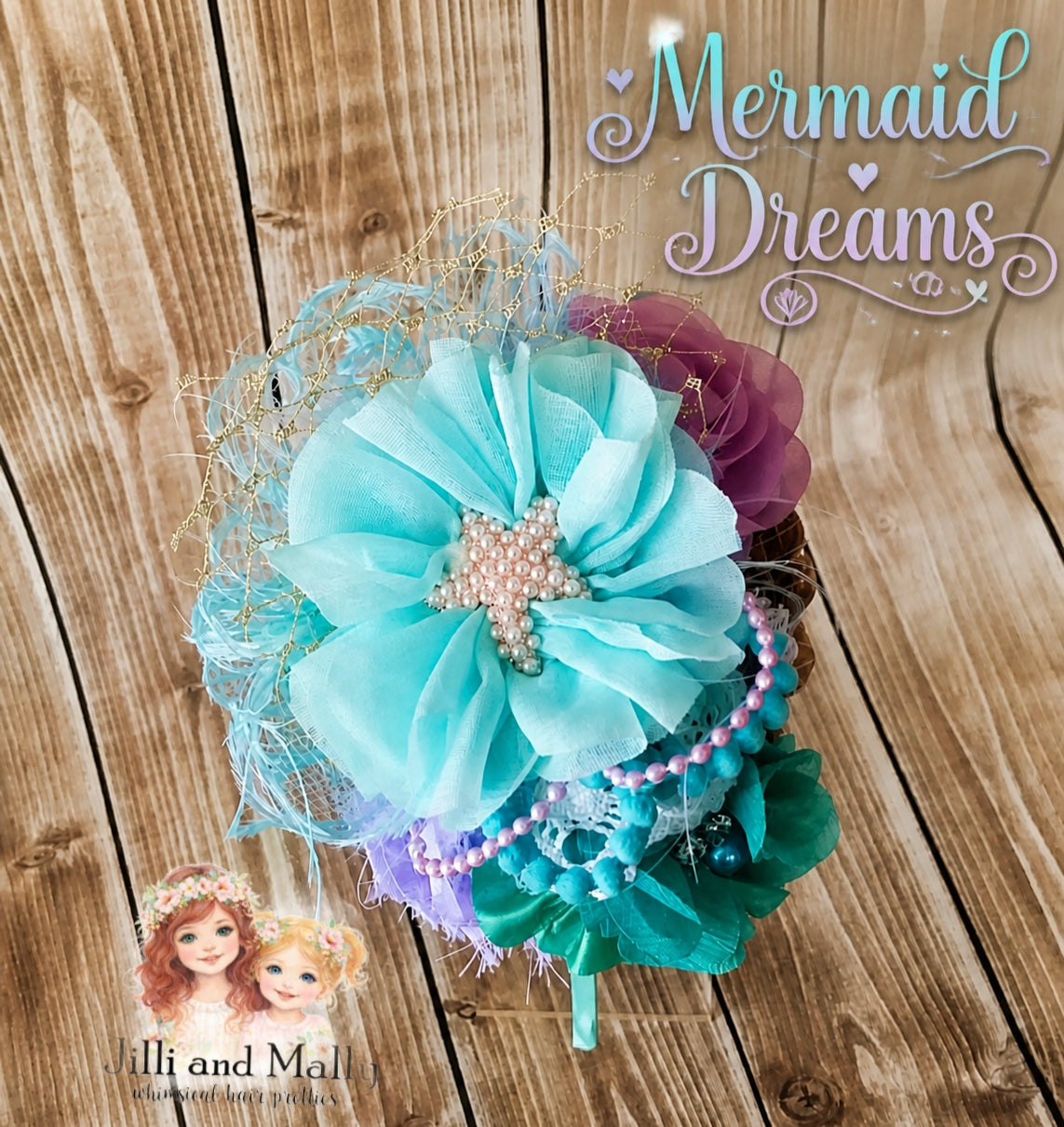 Mermaid Dreams Large Bloom *Pre-Order 4 wk turnaround*