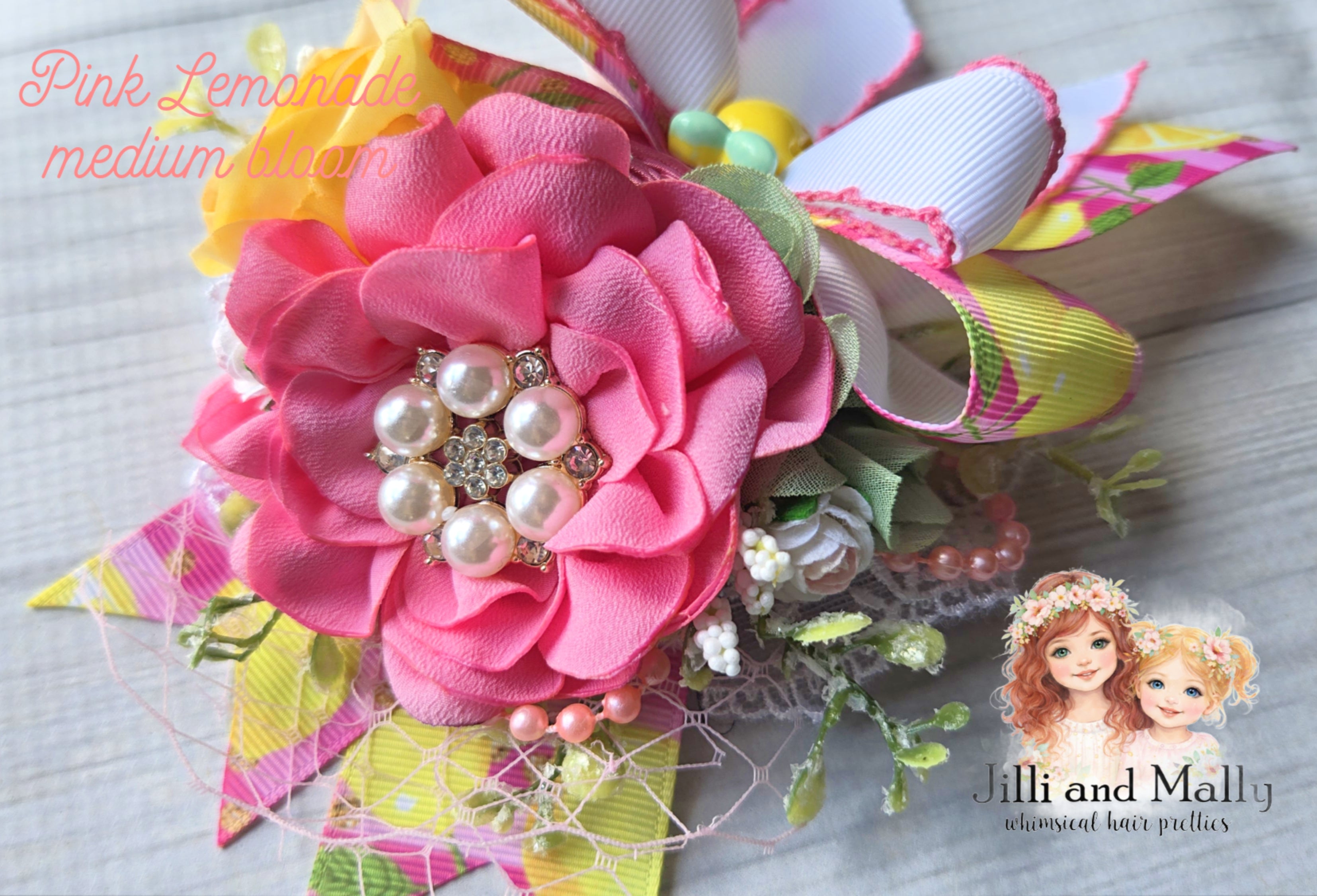 Pink Lemonade Medium Floral Bloom *Pre-Order 4 week turnaround*