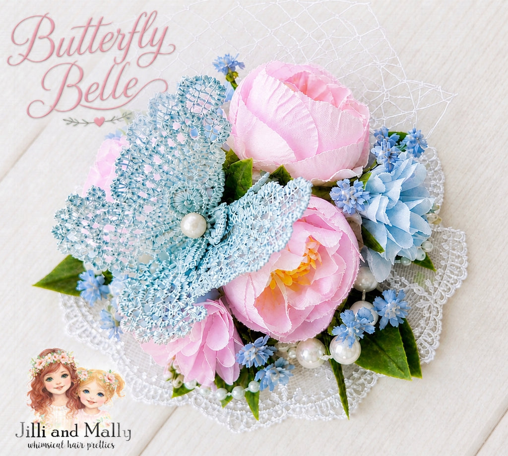 Butterfly Belle Medium Floral Bloom *pre-order 4 wk turnaround*