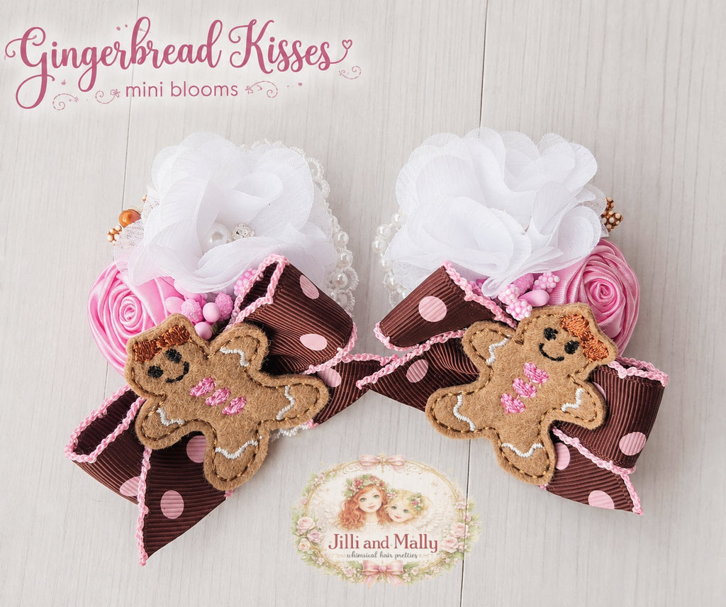 Gingerbread Kisses Mini Blooms m2m AIB ~Single OR Piggies *Pre-order 4 wk turnaround*