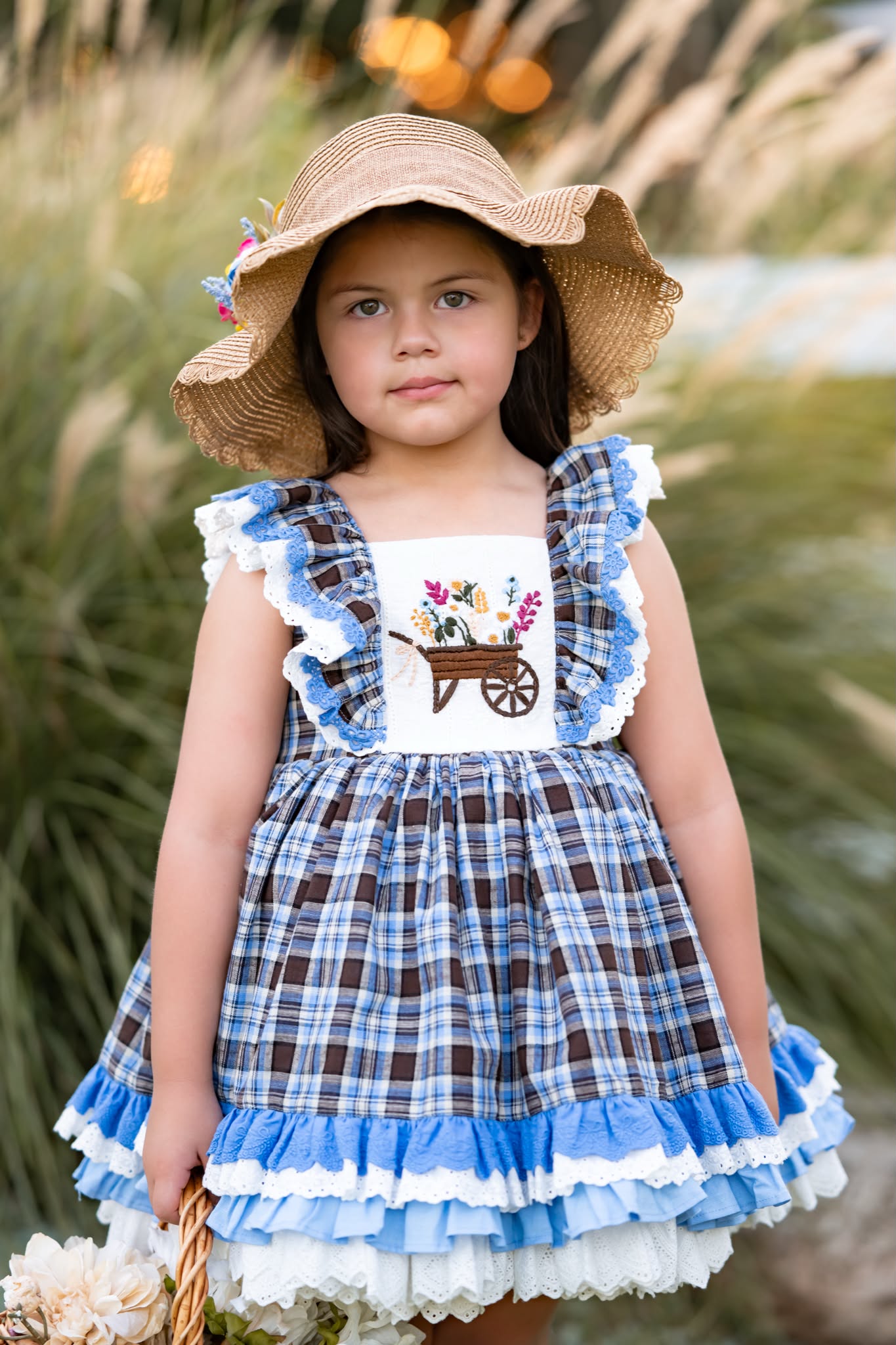 Harvest Daydream Sun Hat and Bloom m2m Lil Bear Clothing *MTO 4 wk turnaround*