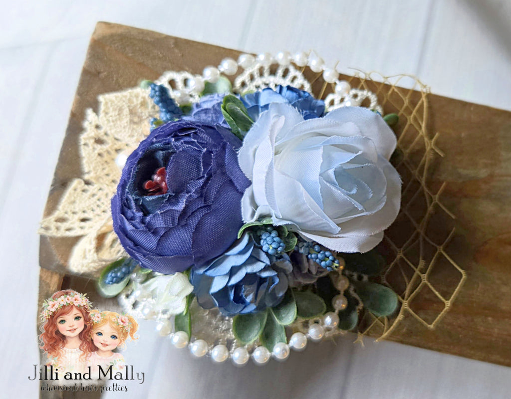 Bluebell Medium Bloom Floral Headband