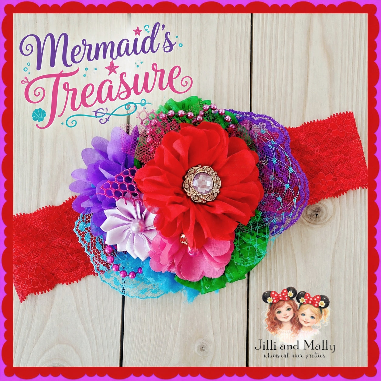 Mermaid's Treasure Medium Bloom *Pre-Order 4 wk turnaround*