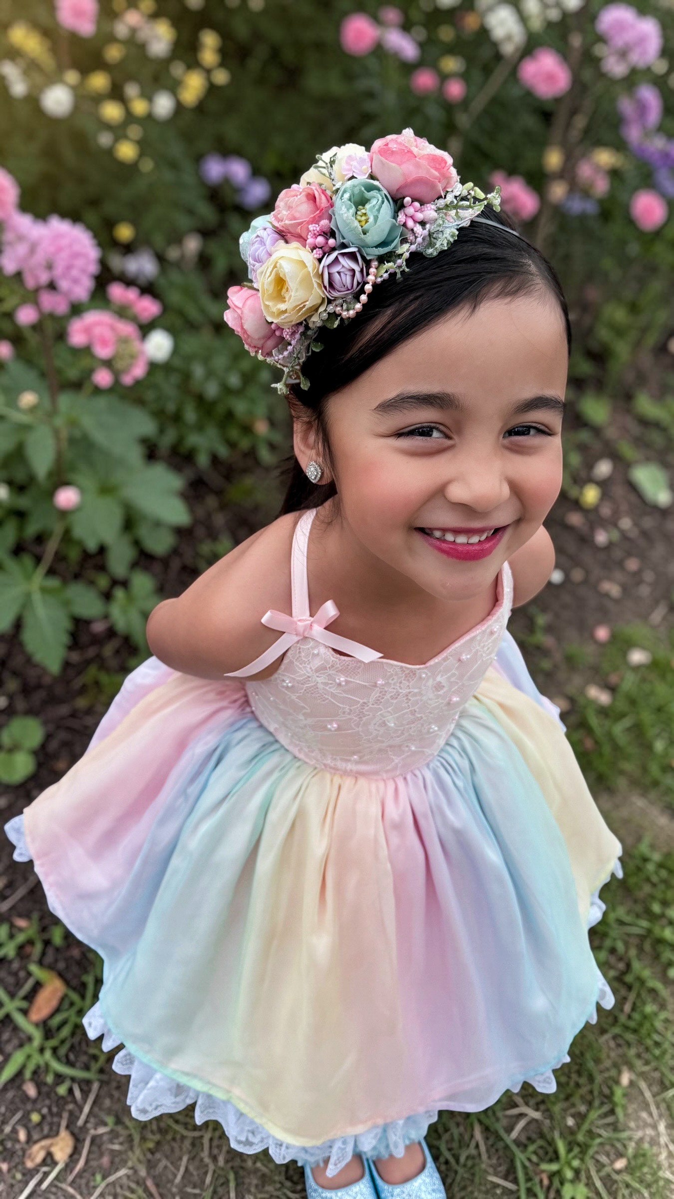 Rainbow Reverie Large Floral Bloom m2m Three By the Sea *Pre-order with 4 week turnaround time*