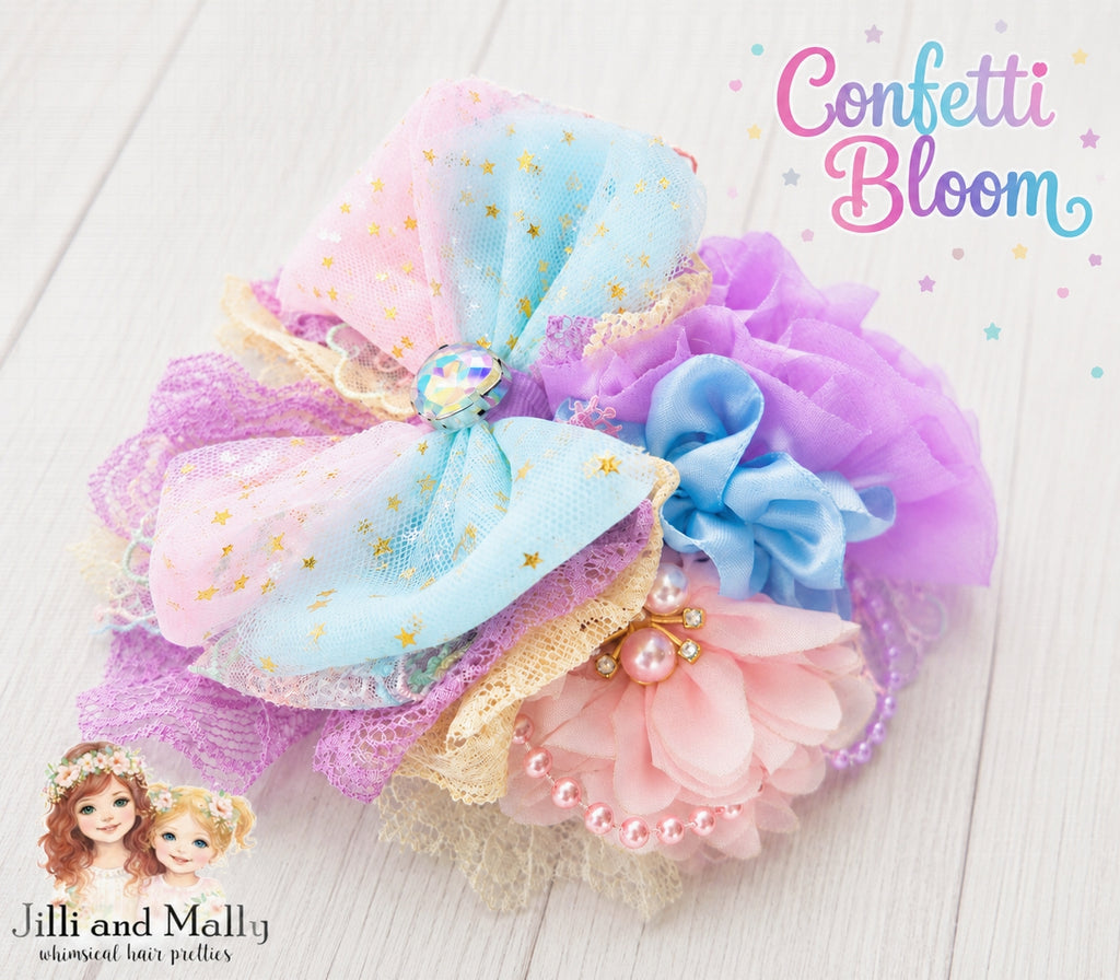 Confetti Cascade Large Floral Bloom m2m Forever Remi *pre-order 4 wk turnaround*